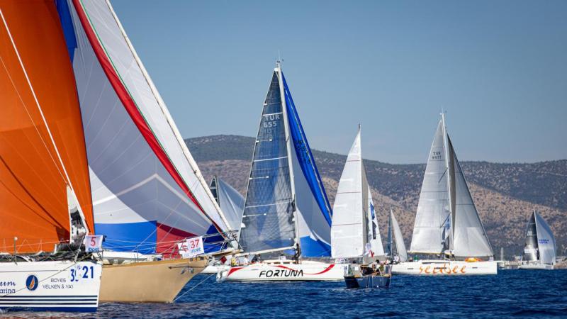 38. The Bodrum Cup’ta Yelkenler Knidos’a Açıldı