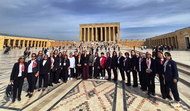 Muğla’nın Kadın Muhtarlarından Anıtkabir’e Anlamlı Ziyaret