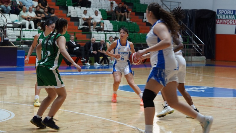 Bodrum Basketbol Zayıf Rakibini Farklı Yendi