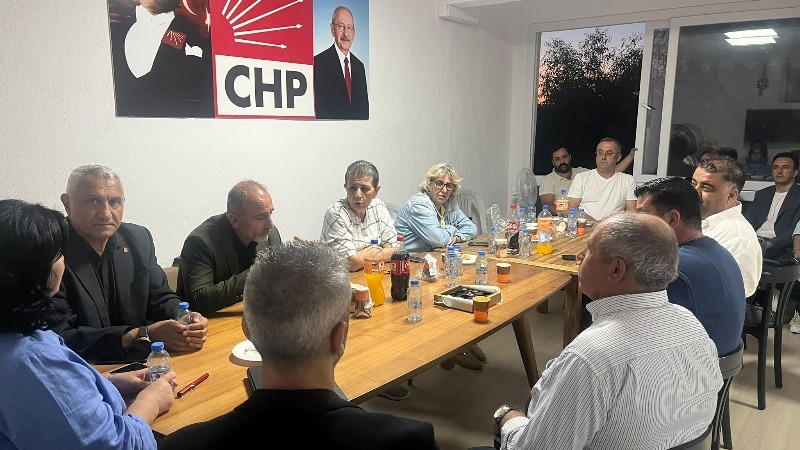 CHP Bodrum, Mahalle Ziyaretlerinin İlk Durağında Karaova’yı Dinledi