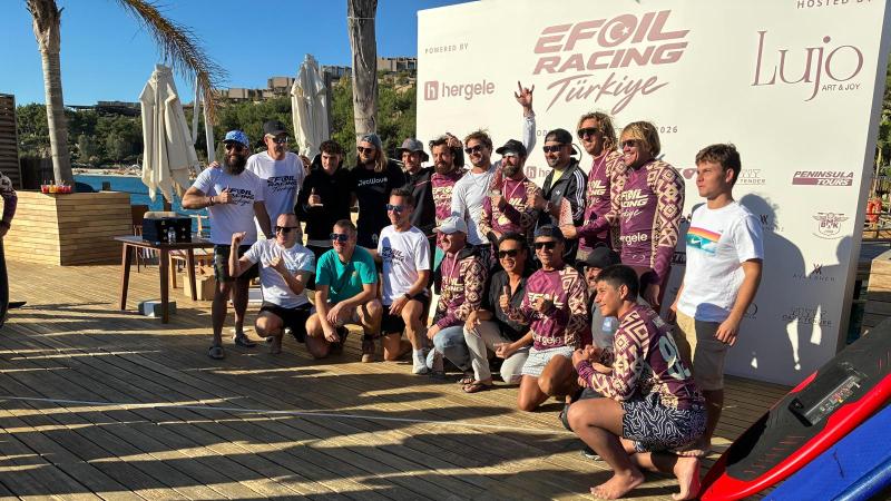 Bodrum’da E-Foil Heyecanı: 28 Sporcu Denizde Buluştu