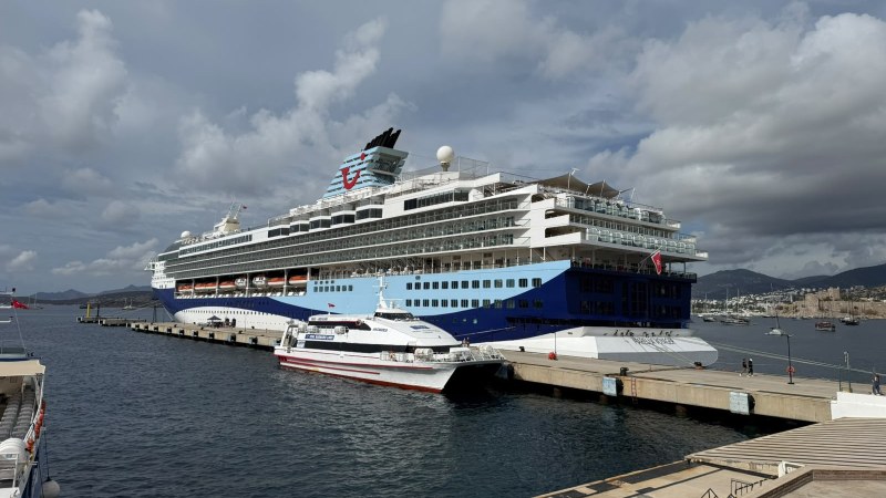 Marella Voyager Kruvaziyer Gemisi Bodrum’a İlk Kez Geldi