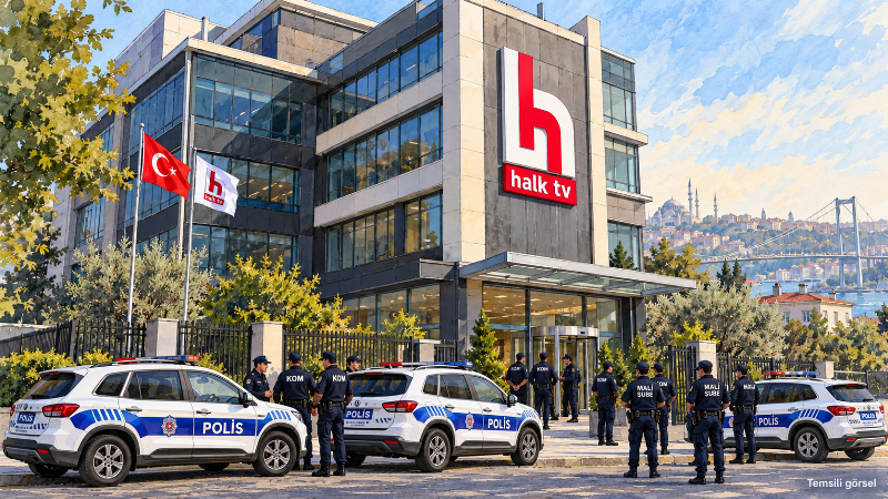 Halk TV’ye Kayyum Atandı, Yayın Durduruldu!