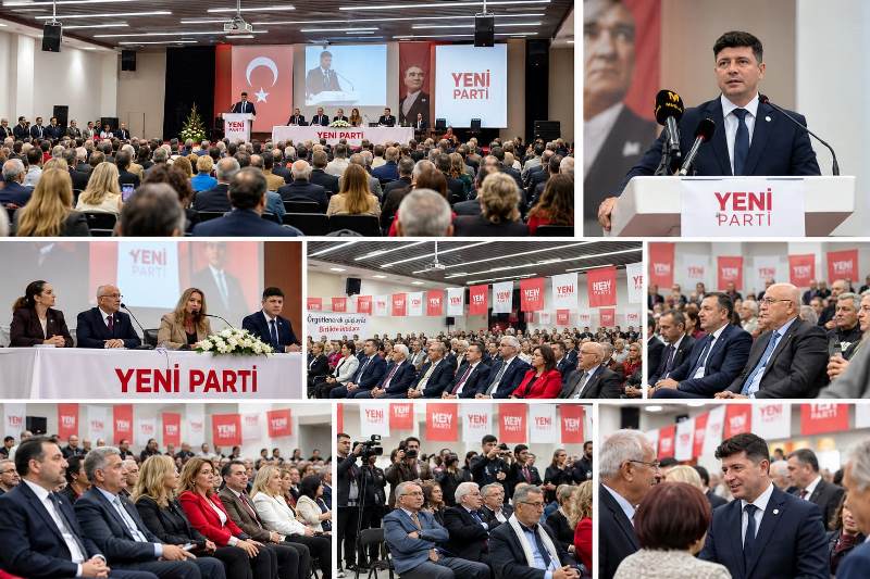 Yeni Parti Muğla’da İlk Kongresini Gerçekleştirdi: Yeni Yönetim Ve Kurultay Delegeleri Belli Oldu